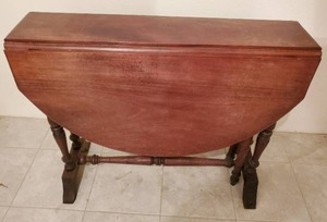 lot 469 image: Old Drop Leaf Table
