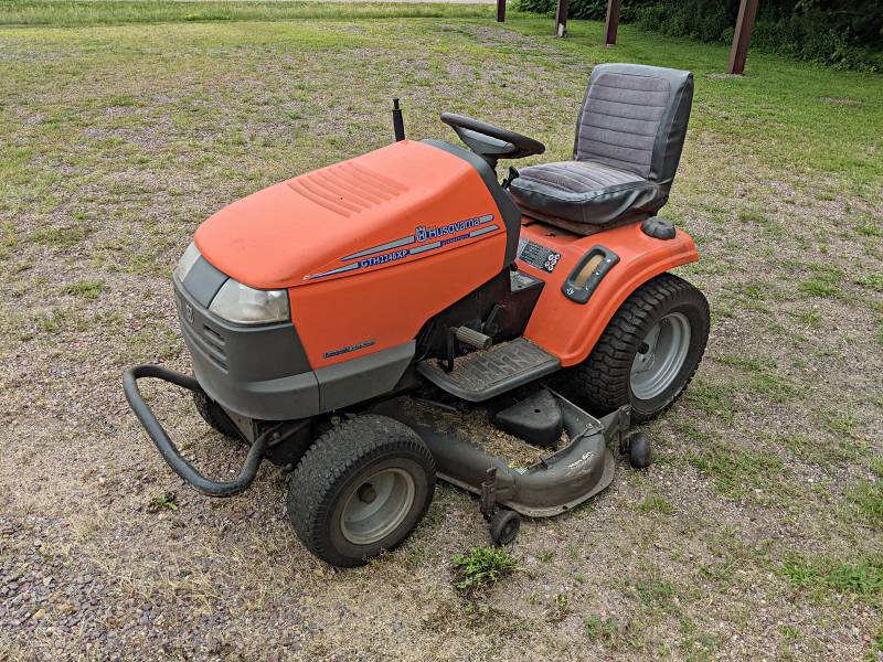 Husqvarna riding mower cheap with kawasaki engine