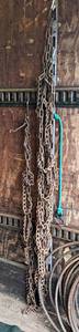 lot 42 image: Set of Tractor Tire Chains - About 18 Wide x 8 Long - NO SHIPPING