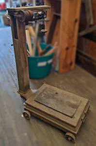 lot 53 image: Antique Grain Scale - NO SHIPPING