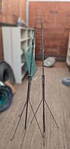 lot 89 image: Pair of Antique Lightning Rods - About 65 Tall Each - NO SHIPPING