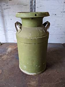 lot 109 image: Antique Cream Can - NO SHIPPING
