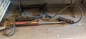 lot 144 image: Lot of Hydraulic Cylinders - Includes 24 and (2) 12 Cylinders - NO SHIPPING