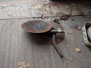 lot 159 image: Pair of Antique Implement Discs - NO SHIPPING