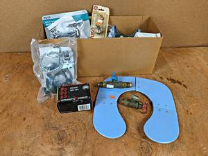 lot 184 image: Large Lot of Hardware, Brass Valves, Fuses and More