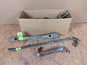 lot 185 image: Hitch Pins, Crow Bar, Railroad Spikes and More