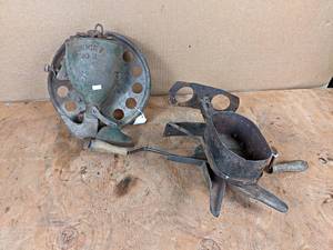lot 243 image: Antique MIDGET No. 2 Seeder and Antique Seed Spreader
