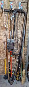 lot 268 image: Pitch Fork, Broom, Shovel and More - NO SHIPPING