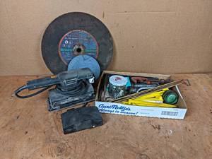 lot 279 image: Sander, Hand Tools, Hitch Pins and More