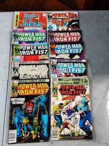 10-Comic Books Powerman, Iron Fist, Archie