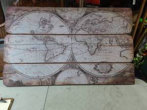 Old World Map 47x29