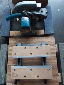 Black & Decker Tilt Top Workmate With Makita Miter Saw (Carts Not Included)