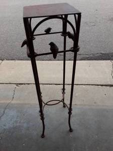Heavy Duty Steel Plant Stand 10x10x42