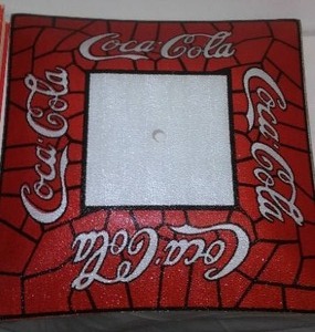 lot 1 image: Coca Cola Coke Light Shade and Books