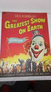 lot 8 image: The Greatest Show on Earth 1952 Brochure