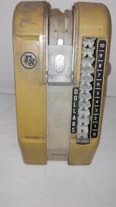 lot 11 image: Vintage Gold Bond, Green Stamp Dispenser
