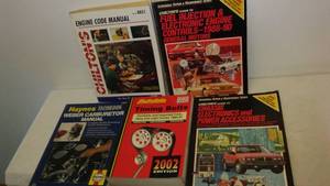 lot 61 image: Chilton, Hayes Manuals