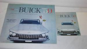 lot 118 image: 1959 Buick Brochures.