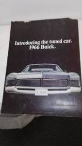lot 123 image: 1966 Buick Brochures  Not Perfect
