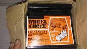 lot 76 image: Vintage Wheel Chocks  New in Box