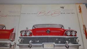lot 133 image: Buick Brochure and More 1958