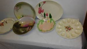 lot 100 image: Miscellaneous Vintage  Egg Platter, 1955 Platter and more