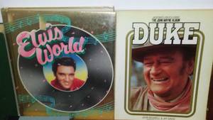 lot 156 image: Elvis, The Duke  Books and more.