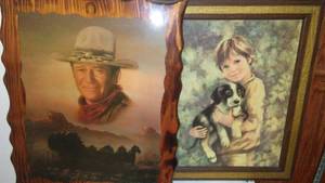 lot 210 image: Artwork- see pics.