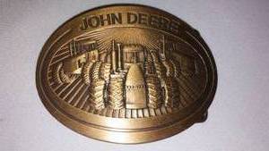 lot 87 image: John Deere Belt Buckle 1981