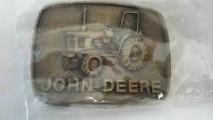 lot 98 image: John Deere Belt Buckle Factory Wrap