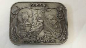 lot 170 image: Kensal ND 1985 Belt Buckle Commemorative
