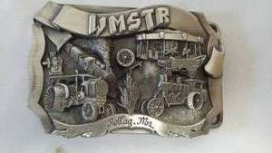 lot 173 image: WMSTR Belt Buckle 1983 Rollag Mn 3d No. 76