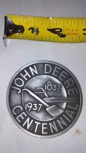 lot 227 image: John Deere Commemorative Coin
