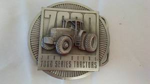 lot 237 image: John Deere Belt Buckle 7000 Series Tractor. 1994