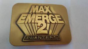lot 240 image: John Deere Belt Buckle Max Emerge 2 Planters.