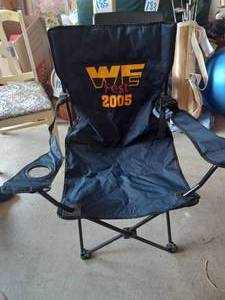 lot 85 image: We Fest chair needs one arm repaire...