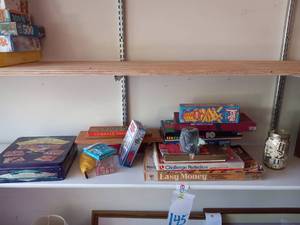 lot 145 image: Misc vintage games Easy Money, cha...