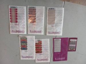 lot 39 image: 6 sets - new in package jamberry na...