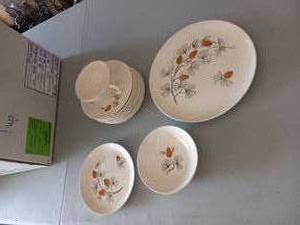lot 56 image: Dinnerware - Acorn design...