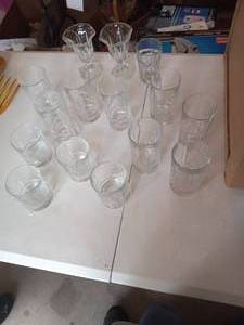 lot 82 image: (12) Drinking Glasses...