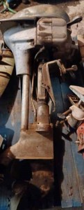 lot 22 image: Vintage Evinrude Outboard