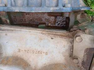 lot 68 image: OMC Inboard, Number on the HeadBlock is 1375162 GM