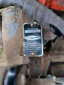 lot 69 image: Mercruiser Inboard 165 hp. Inboard, Serial No. 3536527