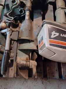 lot 81 image: Vintage Johnson Sea Horse Outboard
