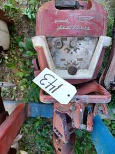 lot 143 image: Vintage Johnson Sea Horse 10 hp. Model No. QD-17B Outboard, Serial No. 1406162