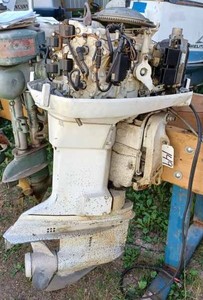 lot 149 image: Johnson Javelin 85 hp. Outboard - Model No. 85ETLR780, Serial No. J4964768