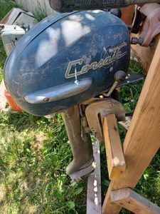 lot 174 image: Vintage Corsair Outboard