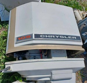 lot 209 image: Chrysler 105 Magnapower Outboard