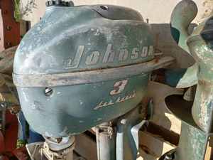 lot 230 image: Vintage Johnson Sea Horse - Model No. JW11, 3 hp., Serial No. 1220649