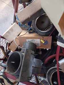 lot 241 image: Pallet of OMC and Other Assorted Outboard and Inboard Parts including Spark Plug Wire Sets, Dash Parts, and Many More